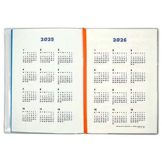 2025 Weekly Planner - B6 Soft Cover - Chic - Techo Treats