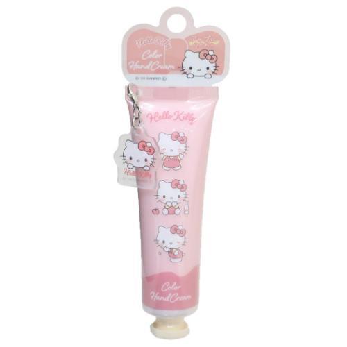 Sanrio Characters Color Hand Cream with Charm - Hello Kitty