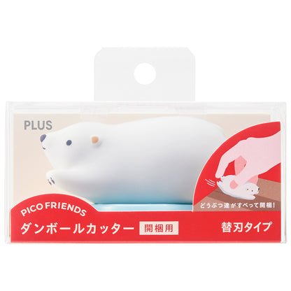 PLUS PICO FRIENDS Ceramic Cardboard Cutter - Polar Bear