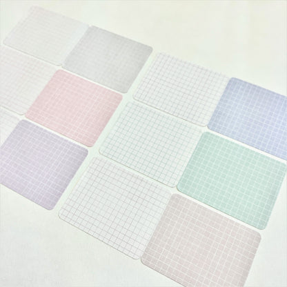3mm Grid Roll Sticky Notes (6 colors) (Gift) - Papier Platz - Gray by Techo Treats Stationery