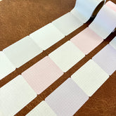 3mm Grid Roll Sticky Notes (6 colors) (Gift) - Papier Platz - Gray by Techo Treats Stationery