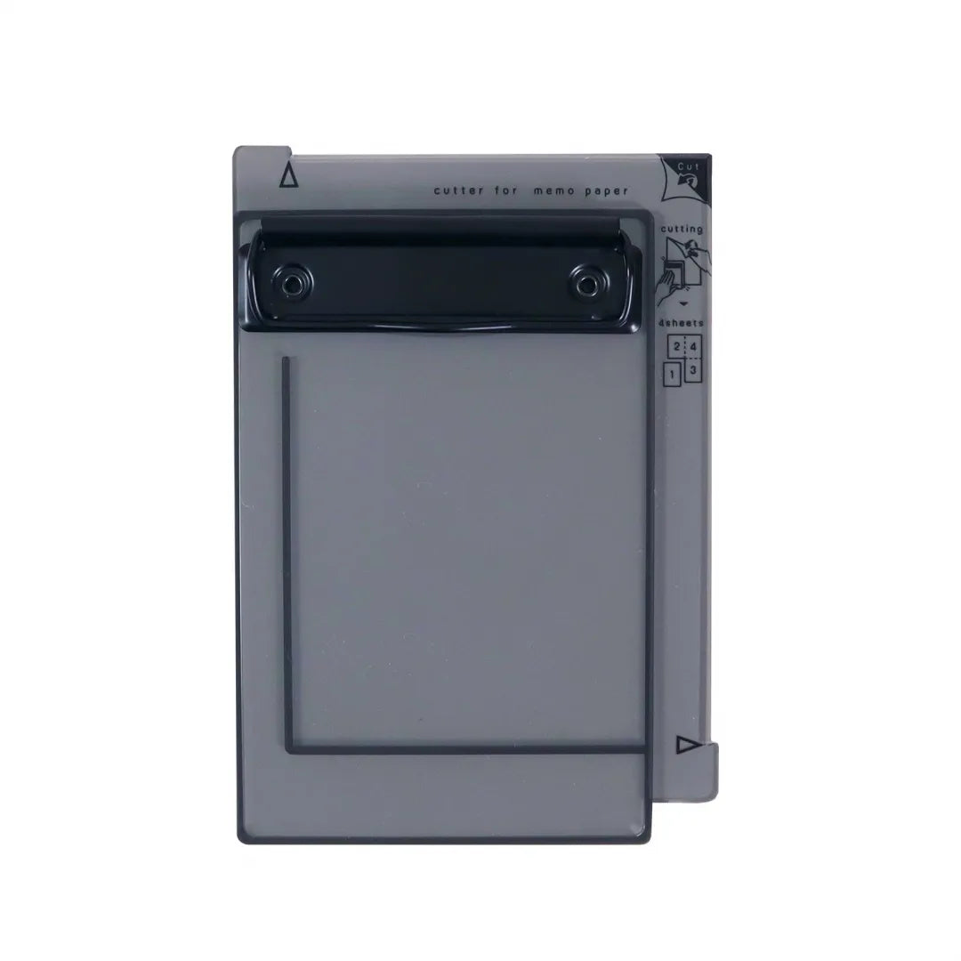 4 BUNCUTS A4 to A6 Paper Cutter (2 colors) - Kutsuwa - Black by Techo Treats Stationery