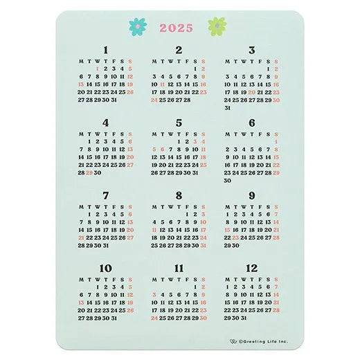 2025 Custom Diary Stickers - B6 Size - Chic - Techo Treats