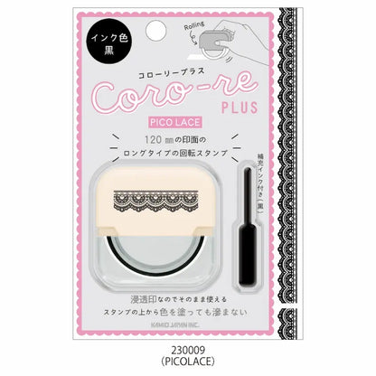 CORO-RE PLUS Rolling Stamp - PICOLACE - KAMIO JAPAN