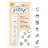 6-in-1 Self-inking Stamp Set Vol.1 - Stamp for Cafe Lovers - KAMIO JAPAN - Default Title by Techo Treats Stationery