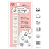 6-in-1 Self-inking Stamp Set Vol.1 - Stamp for China Lovers - KAMIO JAPAN - Default Title by Techo Treats Stationery