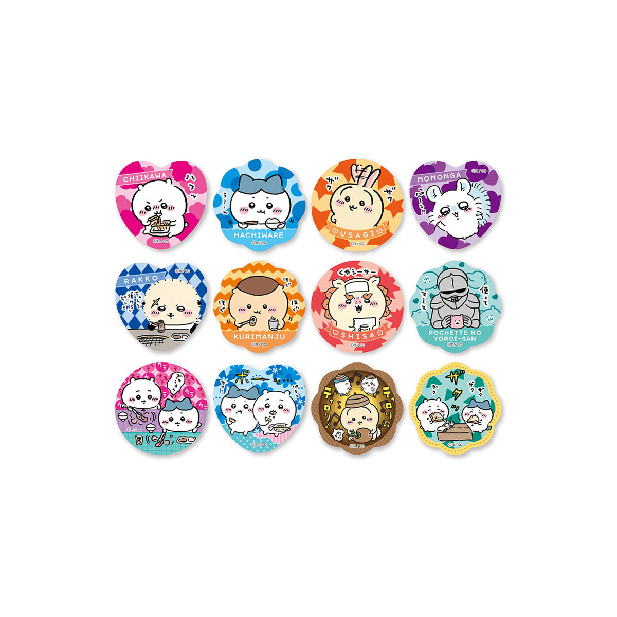 Chiikawa Sparkle Clip (12 designs)