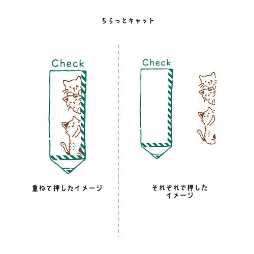 Hancoco deco 2-in-1 Layer Stamp - Cats&