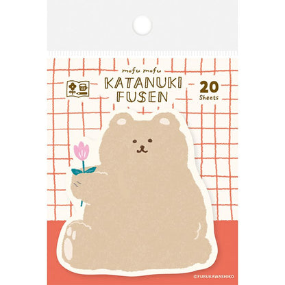 My Series Vol.4 Die-cut Sticky Notes - Fluffy Bear