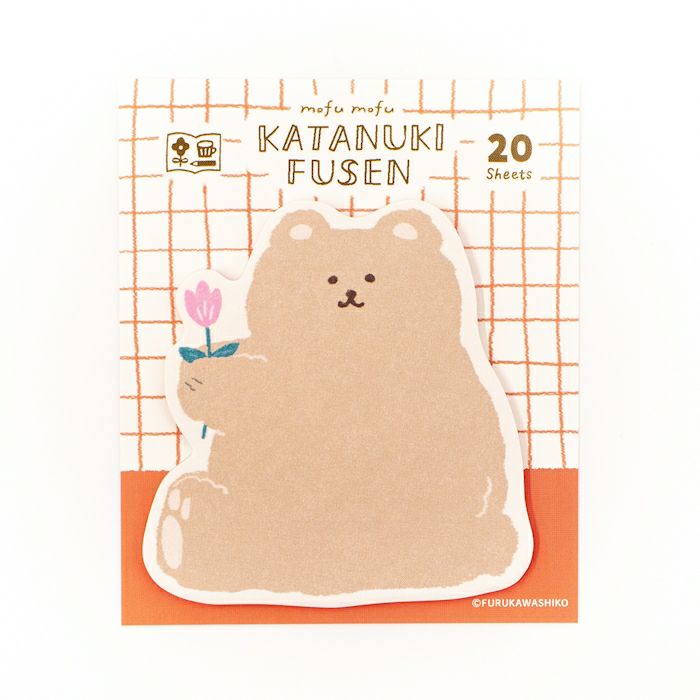 My Series Vol.4 Die-cut Sticky Notes - Fluffy Bear