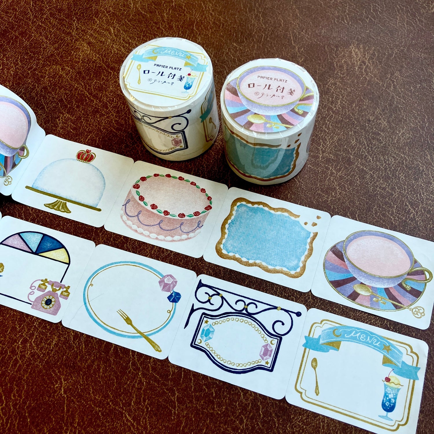 A La Caldo Roll Sticky Notes - Jewelry Cafe (Gift) - Papier Platz - Default Title by Techo Treats Stationery