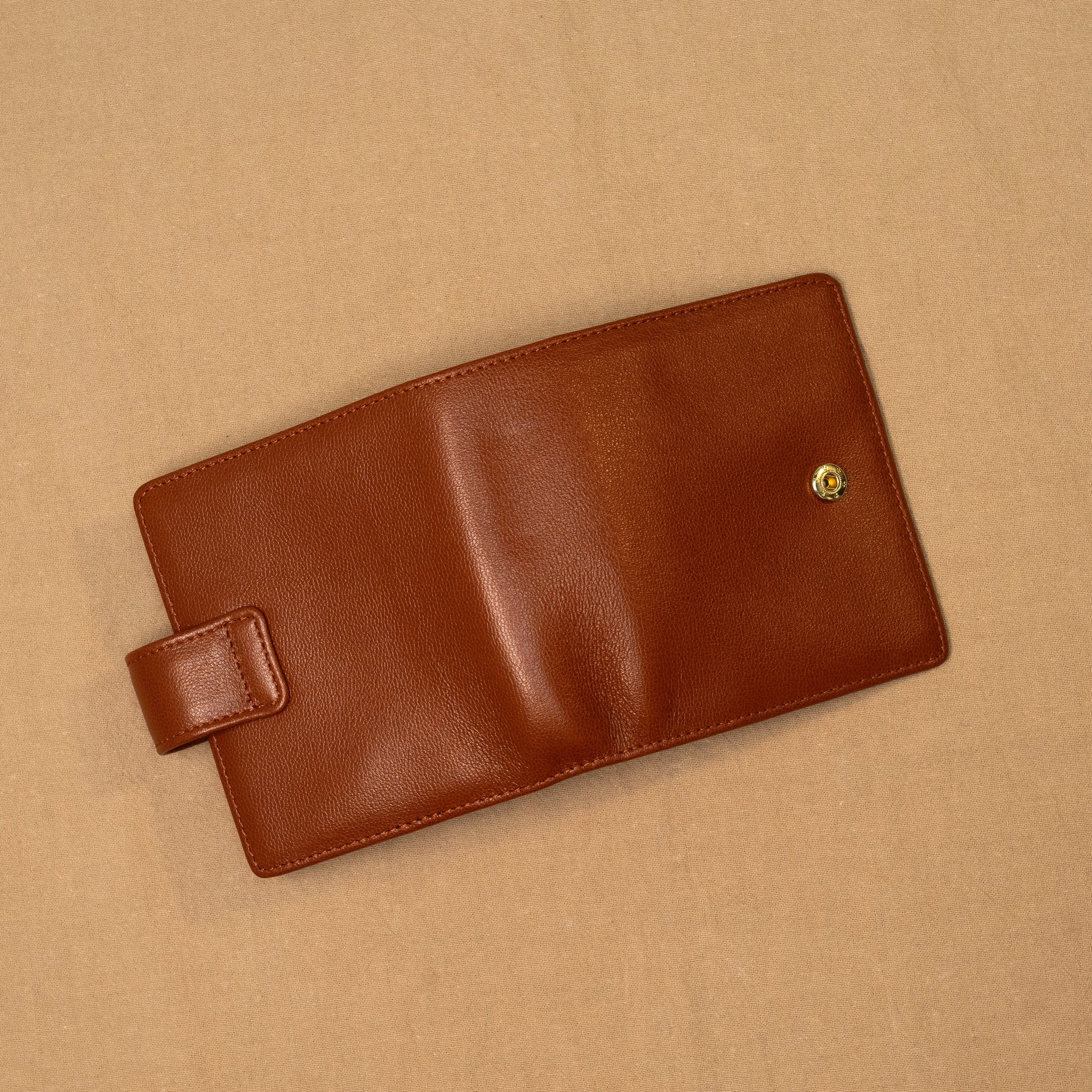 A9 Nappa Leather Planner - Red Brown - Techo Treats
