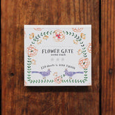 Aiko Fukawa Block Memo - FLOWER GATE - cozyca products - Default Title by Techo Treats Stationery