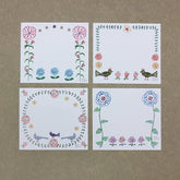 Aiko Fukawa Block Memo - FLOWER GATE - cozyca products - Default Title by Techo Treats Stationery