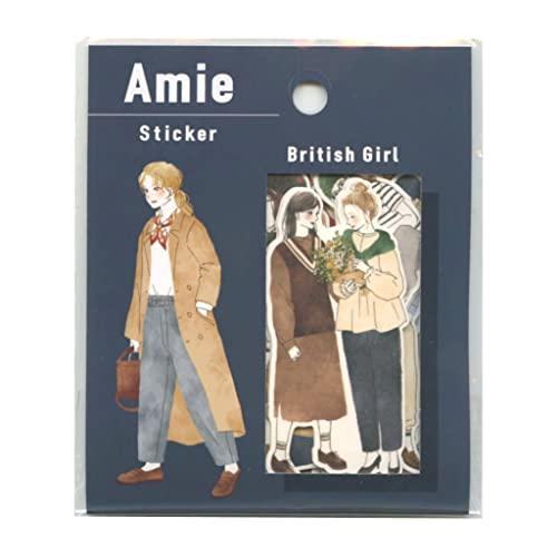 Amie Sticker - British Girl - Techo Treats