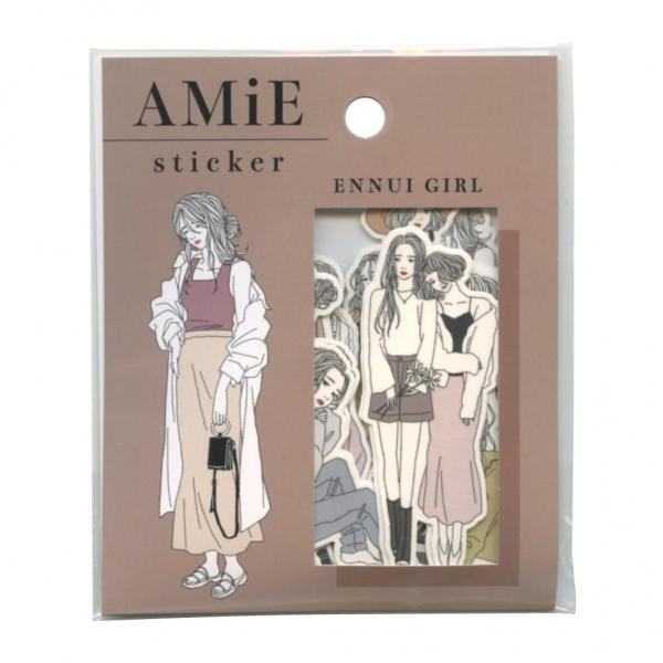 Amie Sticker - Ennui Girl - Techo Treats