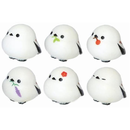 AMUSE Shimaenaga Long-tailed Tit Bath Ball - Default Title by Techo Treats Stationery