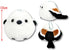 AMUSE Shimaenaga Long-tailed Tit Stuffed Toy (10cm) - Default Title by Techo Treats Stationery