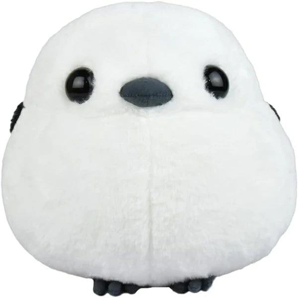 AMUSE Shimaenaga Long-tailed Tit Wings Flapping Stuffed Toy (22cm) - Default Title by Techo Treats Stationery