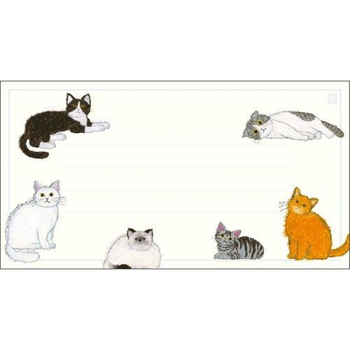 Anniversaries Double Message Pad - Cat - Techo Treats