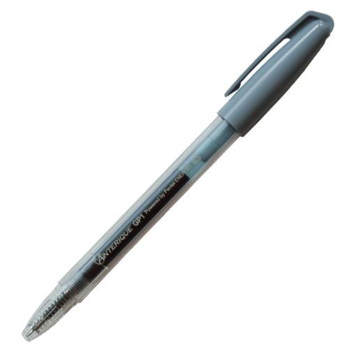 Anterique GP1 Cap Knock Gel Pen 0.5mm - Color (Pentel Energel) - Rough Gray by Techo Treats Stationery