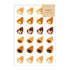 AOYOSHI Food x Animal Sticker Vol.2 - 025 Cone Sleeping Bag - Papier Platz - Default Title by Techo Treats Stationery