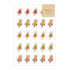 AOYOSHI Food x Animal Sticker Vol.2 - 027 Sweet-toothed Sea Otter - Papier Platz - Default Title by Techo Treats Stationery