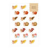 AOYOSHI Food x Animal Sticker Vol.3 - 039 Festival Squirrel - Papier Platz - Default Title by Techo Treats Stationery