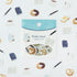 ASANEL Flake Seal - Bread and Notebook - Papier Platz - Default Title by Techo Treats Stationery