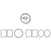 ASANEL Roll Sticky Notes - Enjoy Frames - Papier Platz - Default Title by Techo Treats Stationery