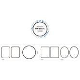ASANEL Roll Sticky Notes - Enjoy Frames - Techo Treats
