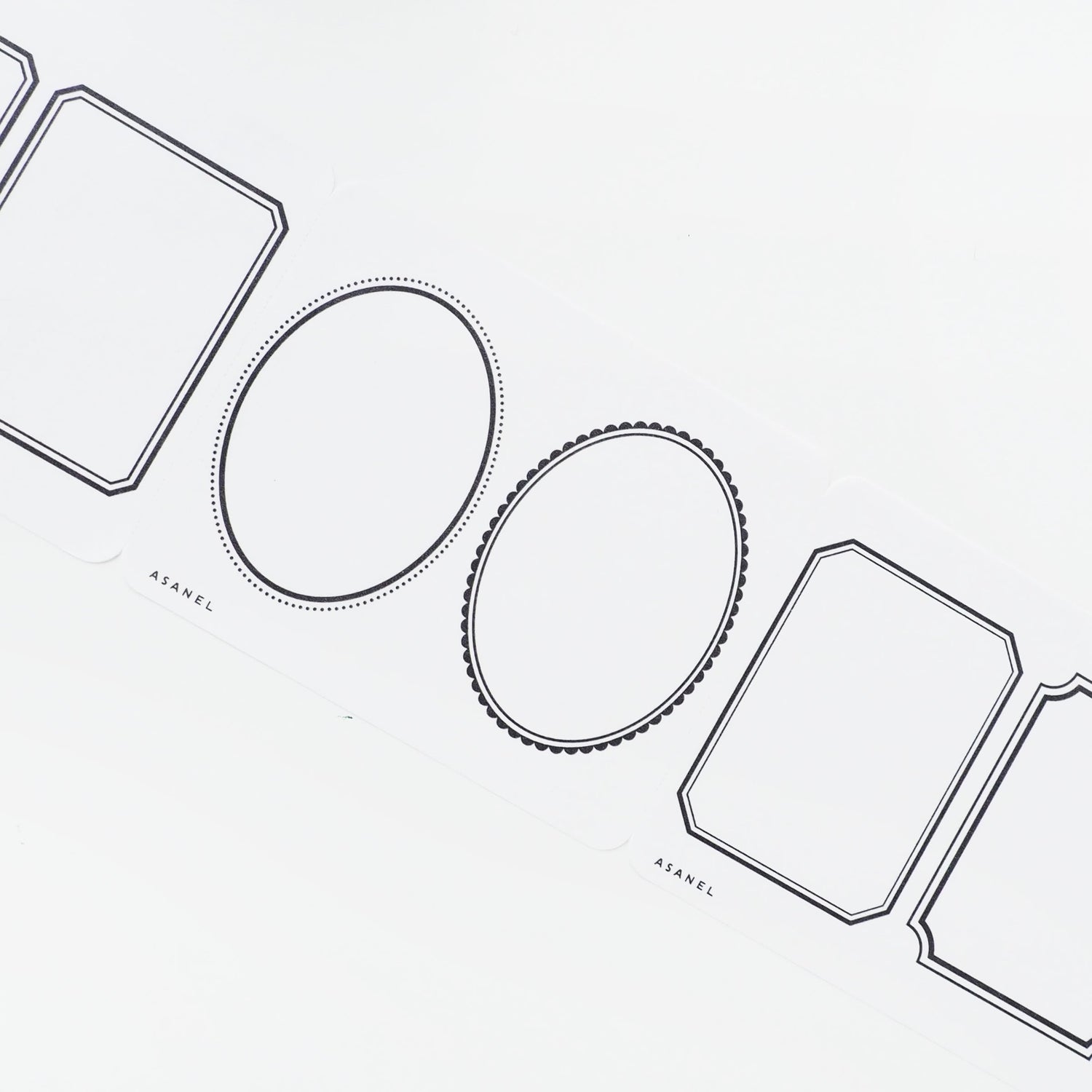 ASANEL Roll Sticky Notes - Enjoy Frames - Techo Treats