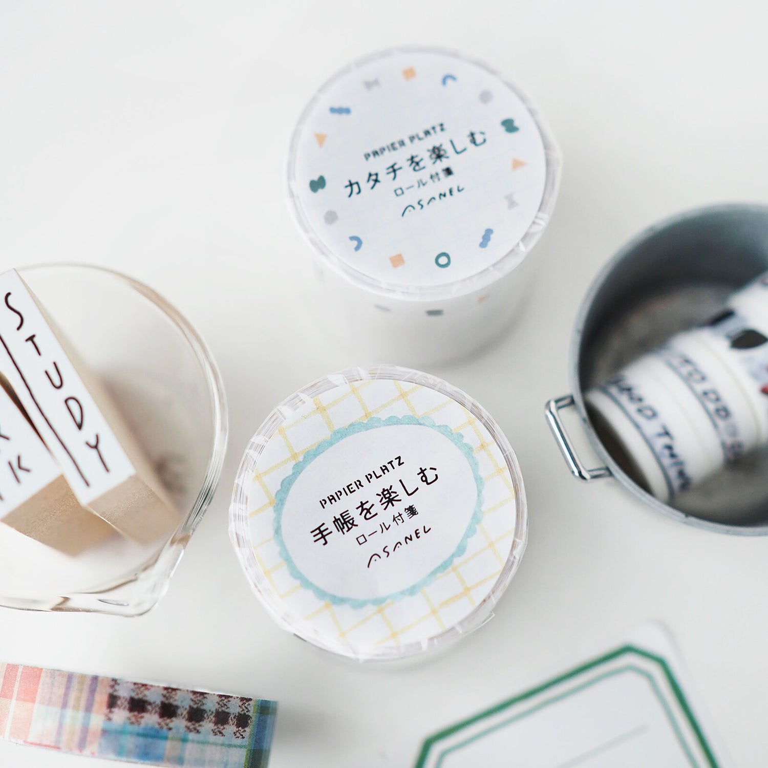 ASANEL Roll Sticky Notes - Enjoy Fun Shape (Gift) - Papier Platz - Default Title by Techo Treats Stationery