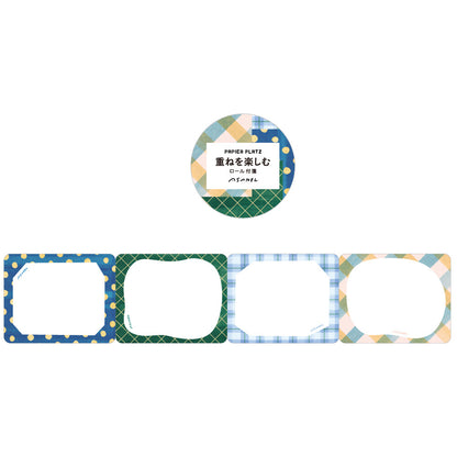 ASANEL Roll Sticky Notes - Enjoy Layering - Papier Platz - Default Title by Techo Treats Stationery