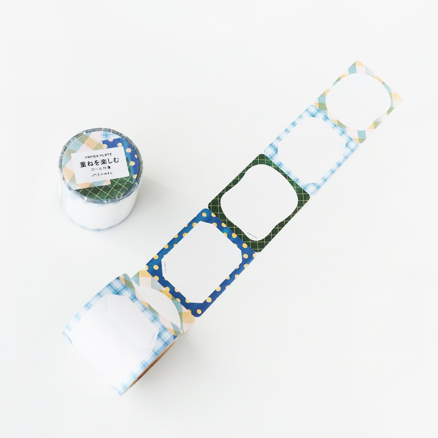 ASANEL Roll Sticky Notes - Enjoy Layering - Papier Platz - Default Title by Techo Treats Stationery