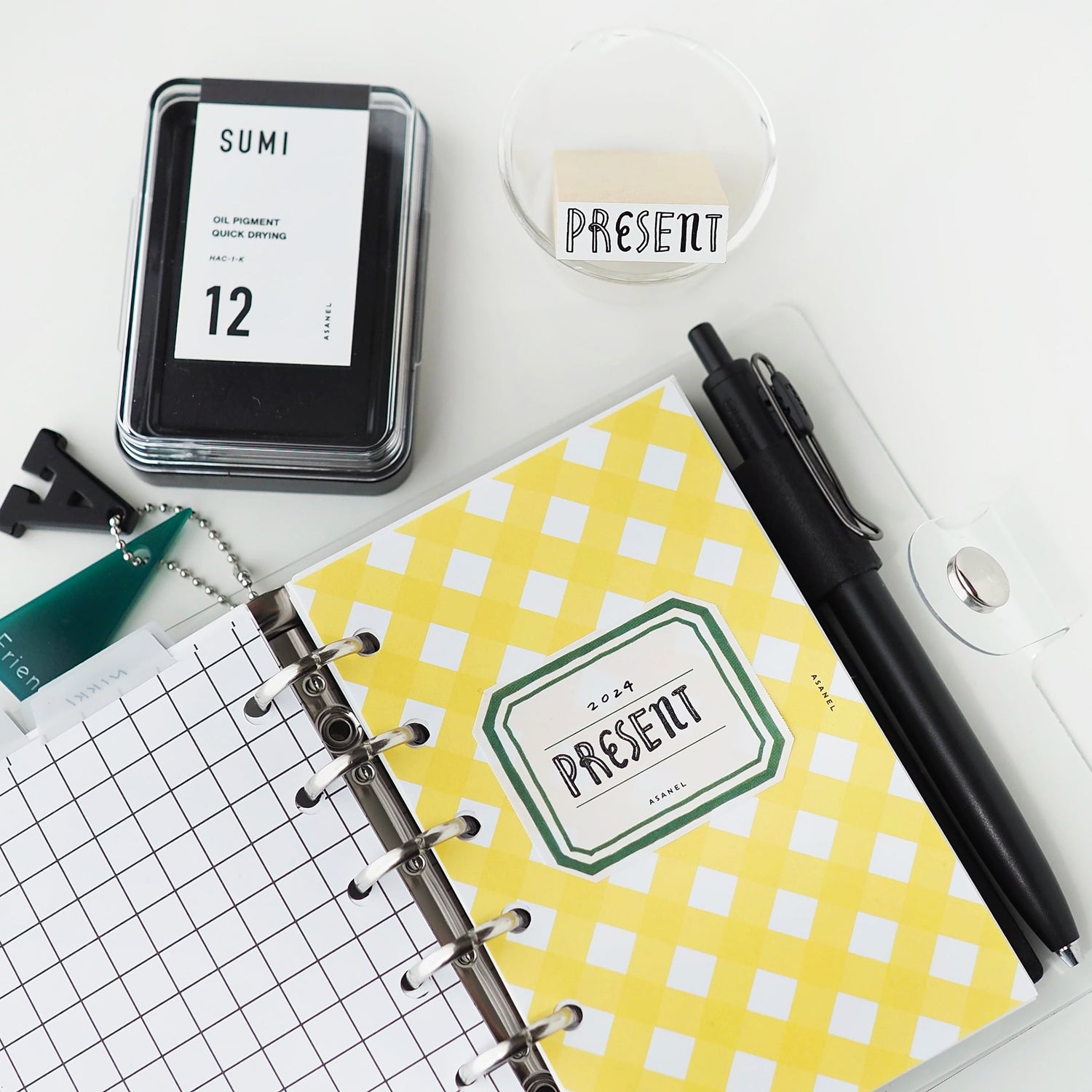 ASANEL Roll Sticky Notes - Enjoy Your Planner (Gift) - Papier Platz - Default Title by Techo Treats Stationery