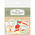 Autumn Limited Flake Stickers - Apple and Rabbit - Furukawa Shiko - Default Title by Techo Treats Stationery