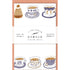 Autumn Limited Mino Washi Letter Set - Tea Time - Techo Treats