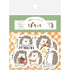 Autumn Limited Pochitto Flake Stickers - Musical Band Hedgehog - Furukawa Shiko - Default Title by Techo Treats Stationery
