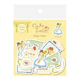 Autumn Limited Washi Flake Seal - Cake House - Furukawa Shiko - Default Title by Techo Treats Stationery