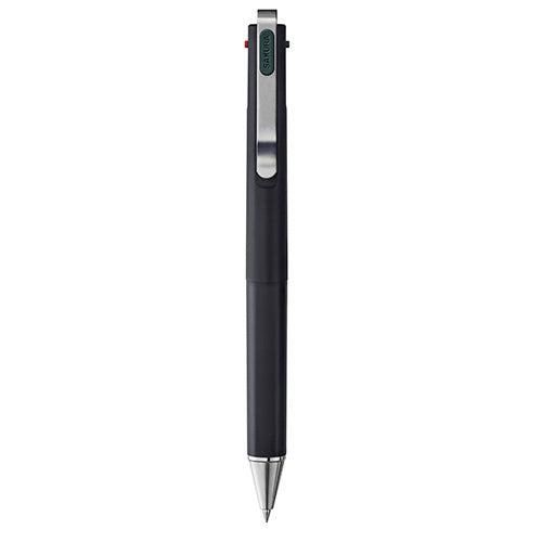 Ballsign iD 3C 3-color 0.4mm Ballpoint Pen - Black B (Night Black, Pure Black, Red) - Techo Treats