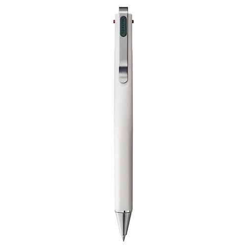 Ballsign iD 3C 3-color 0.4mm Ballpoint Pen - White B (Night Black, Pure Black, Red) - Techo Treats