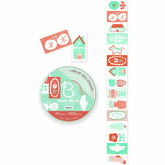 Beverly Baum deco Labeler Roll Stickers (9 designs) - Scandinavian by Techo Treats Stationery