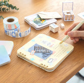 Beverly Baum deco Labeler Roll Stickers (9 designs) - Sugar Pink by Techo Treats Stationery