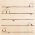 Beverly Colorful Rubber Stamp - Shimaenaga Long-tailed Tit Taking a Break - Default Title by Techo Treats Stationery