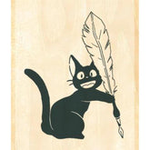 Beverly Ghibli x Ink Pal Rubber Stamp - Gigi and Fountain Pen - Default Title by Techo Treats Stationery