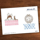 Beverly Ghibli x MT Pal Rubber Stamp - Kiki and Jiji - Default Title by Techo Treats Stationery