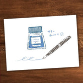 Beverly Ink Pal Rubber Stamp - Fountain Pen - Default Title by Techo Treats Stationery