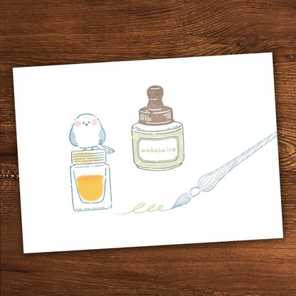 Beverly Ink Pal Rubber Stamp - Glass Pen - Default Title by Techo Treats Stationery