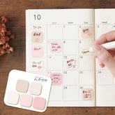 Beverly Marumi Sticky Notes - Petite (4 patterns) - Tea Time by Techo Treats Stationery